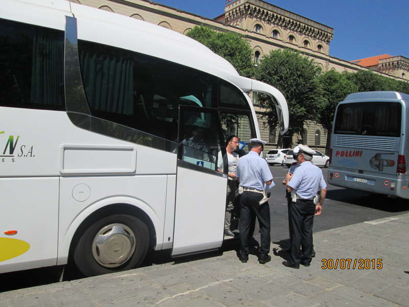 Bus turistici a Firenze